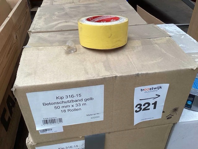 Kip, silisto partij tape en folie - afbeelding 8 van  12