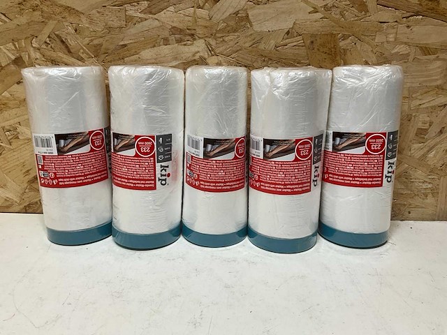 Kip tape met afdekzeil (5x) - afbeelding 1 van  3
