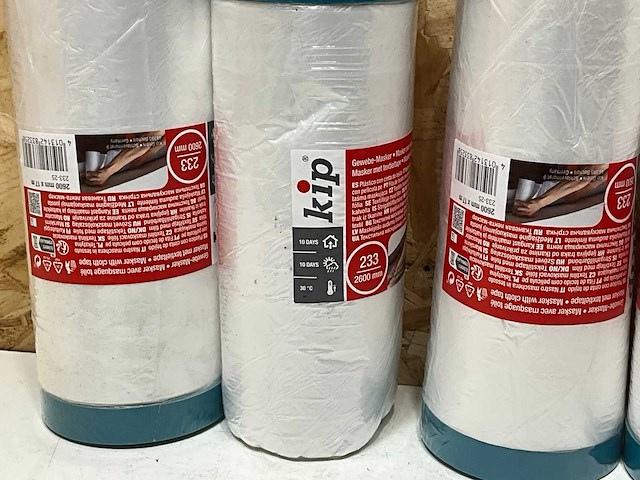 Kip tape met afdekzeil (5x) - afbeelding 2 van  3