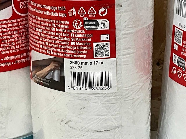 Kip tape met afdekzeil (5x) - afbeelding 3 van  3