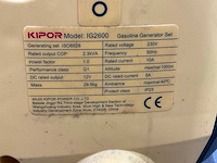 Kipor - sinemaster ig2600 - aggregaat - afbeelding 7 van  7