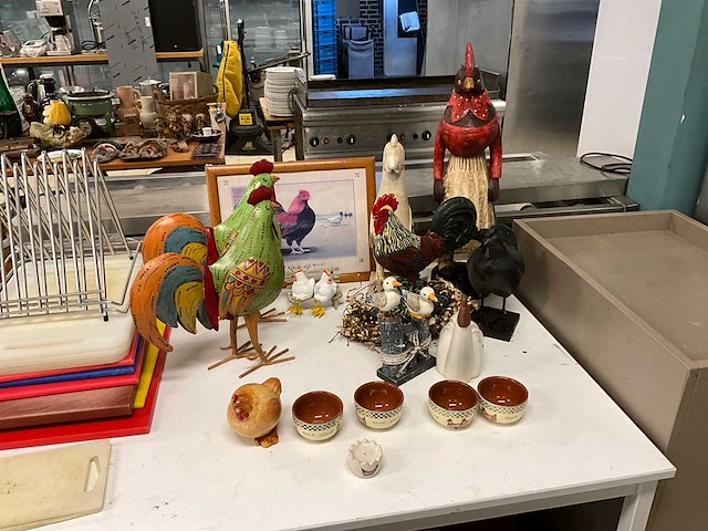 Kippen decoratie - afbeelding 2 van  8