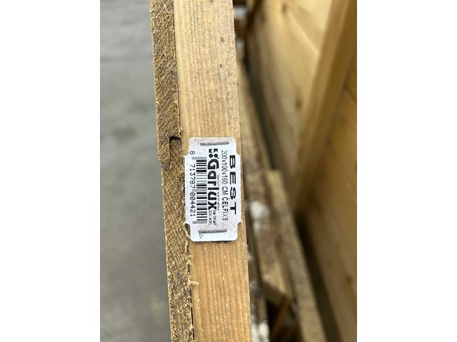 Kippenhok celfix® best 200x100x160 cm - afbeelding 2 van  2