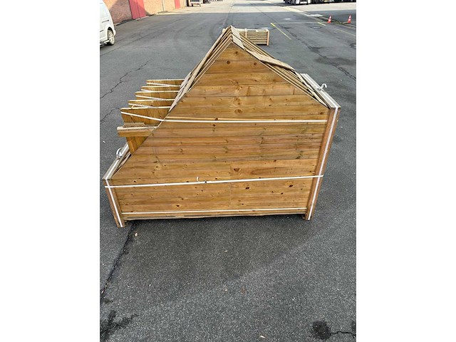Kippenhok celfix® best 200x100x160 cm - afbeelding 3 van  6