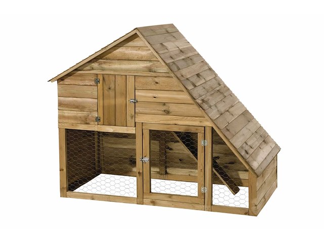 Kippenhok celfix® uden 130x66x122 cm - afbeelding 1 van  6