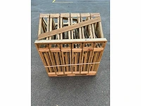 Kippenhok celfix® uden 130x66x122 cm - afbeelding 4 van  6