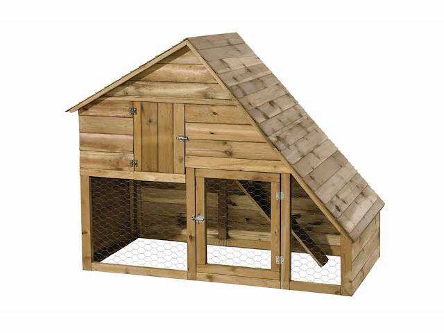 Kippenhok celfix® uden 130x66x122 cm - afbeelding 1 van  6