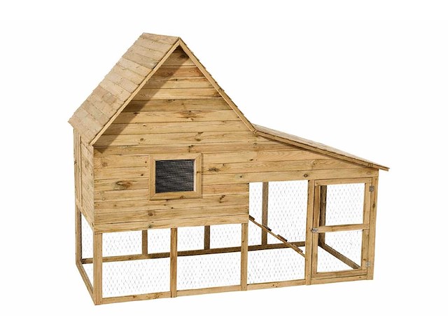 Kippenhok celfix® vught 215x94x185 cm - afbeelding 1 van  8