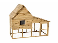 Kippenhok celfix® vught 215x94x185 cm - afbeelding 1 van  8