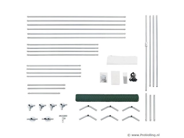 Kippenren hls25t 2 x 2 x 2 meter - afbeelding 18 van  18