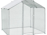 Kippenren hls25t 2 x 2 x 2 meter - afbeelding 1 van  18