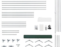 Kippenren hls25t 2 x 2 x 2 meter - afbeelding 18 van  18