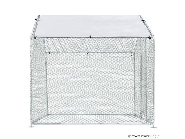 Kippenren hls25t 2 x 2 x 2 meter - afbeelding 5 van  18