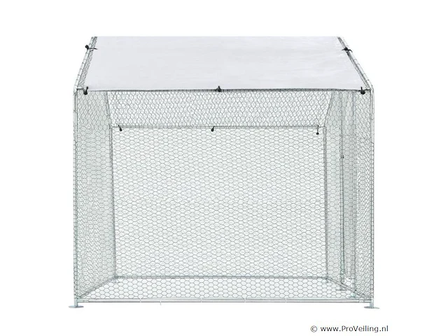 Kippenren hls25t 2 x 2 x 2 meter - afbeelding 5 van  18