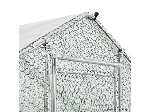 Kippenren hls25t 2 x 2 x 2 meter - afbeelding 6 van  18