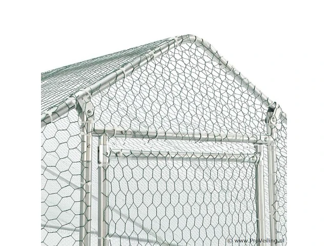 Kippenren hls25t 2 x 2 x 2 meter - afbeelding 7 van  18