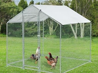 Kippenren hls25t 2 x 2 x 2 meter - afbeelding 11 van  18