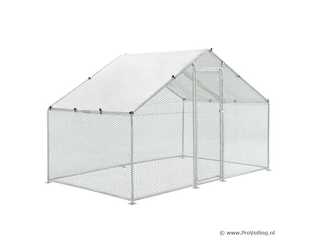 Kippenren hls25t 3 x 2 x 2 meter - afbeelding 4 van  18