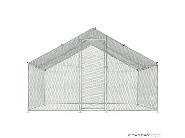 Kippenren hls25t 3 x 2 x 2 meter - afbeelding 3 van  18