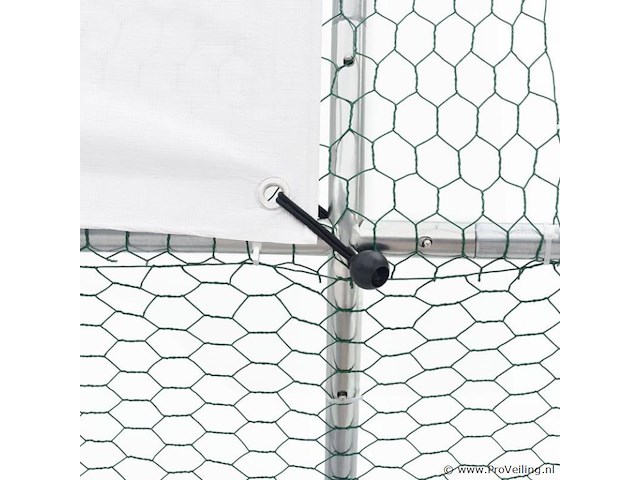 Kippenren hls25t 3 x 2 x 2 meter - afbeelding 10 van  18