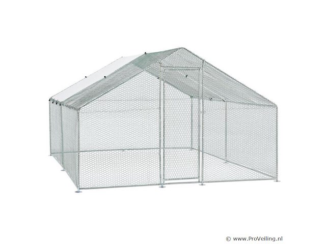 Kippenren hls25t 3 x 4 x 2 meter - afbeelding 1 van  18