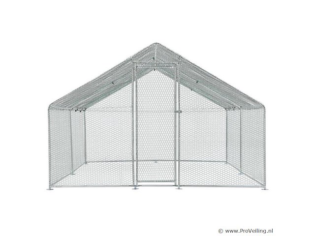 Kippenren hls25t 3 x 4 x 2 meter - afbeelding 3 van  18