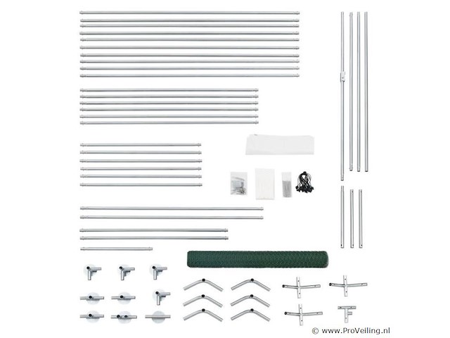 Kippenren hls25t 3 x 4 x 2 meter - afbeelding 18 van  18
