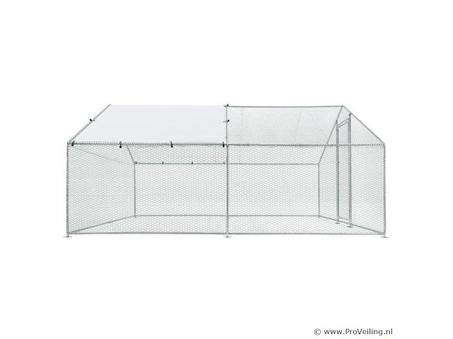 Kippenren hls25t 3 x 4 x 2 meter - afbeelding 5 van  18