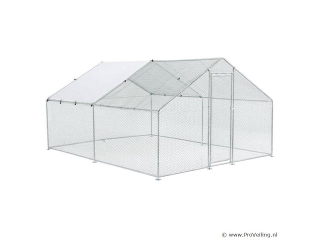 Kippenren hls25t 3 x 4 x 2 meter - afbeelding 4 van  18