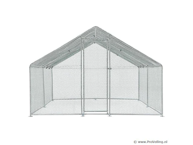 Kippenren hls25t 3 x 4 x 2 meter - afbeelding 3 van  18