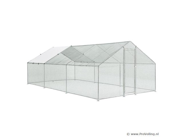 Kippenren hls25t 3 x 6 x 2 meter - afbeelding 4 van  18
