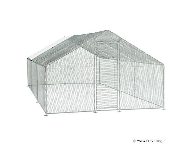 Kippenren hls25t 3 x 6 x 2 meter - afbeelding 1 van  18