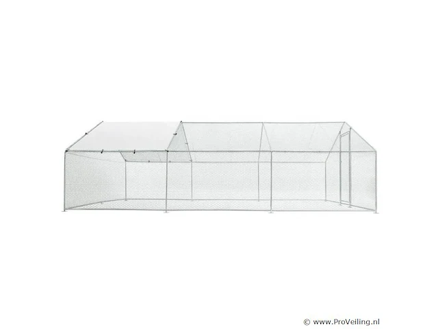 Kippenren hls25t 3 x 6 x 2 meter - afbeelding 5 van  18