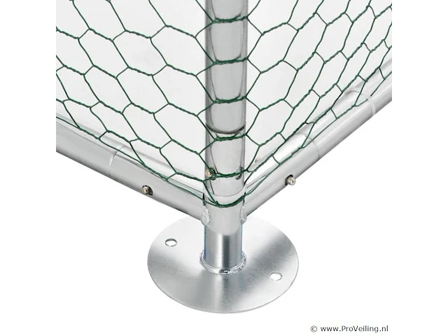 Kippenren hls25t 3 x 6 x 2 meter - afbeelding 12 van  18