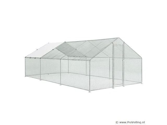 Kippenren hls25t 3 x 6 x 2 meter - afbeelding 4 van  18