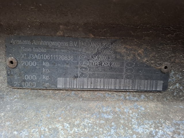 Kipper, 3 zijdig kiepend, ansems, ksx2, 2014 - afbeelding 3 van  18