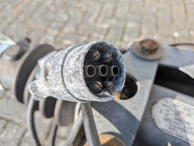 Kipper aanhangwagen, hapert, d2000 08, 2001 - afbeelding 10 van  18