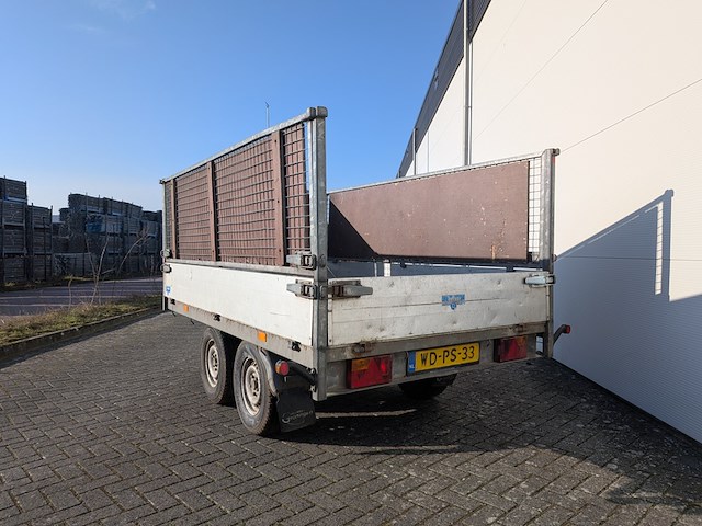 Kipper aanhangwagen, hapert, d2000 08, 2001 - afbeelding 12 van  18