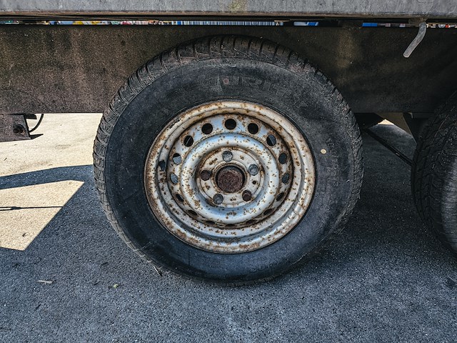 Kipper aanhangwagen, hapert, e2000 13, 2006 - afbeelding 6 van  20