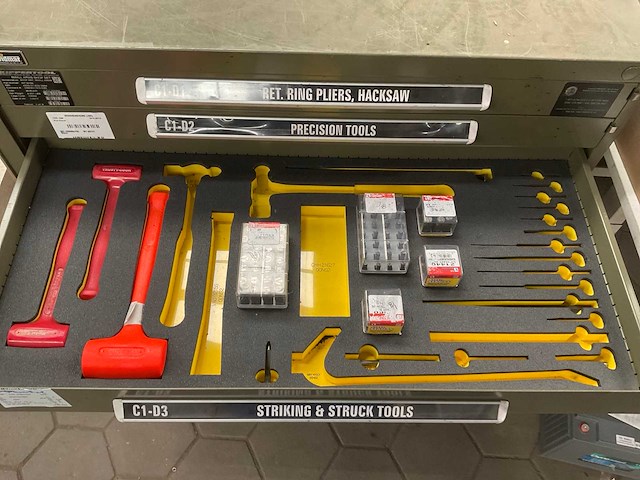 Kippertool gereedschapskasten met inhoud (2x) - afbeelding 19 van  21