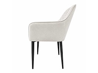 Kira zbc2/beige eetkamerstoel (4x) - afbeelding 3 van  7
