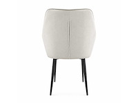 Kira zbc2/beige eetkamerstoel (4x) - afbeelding 4 van  7