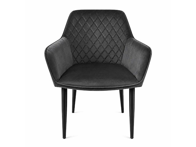 Kira zbc2/dark grey eetkamerstoel (4x) - afbeelding 2 van  6