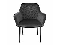 Kira zbc2/dark grey eetkamerstoel (4x) - afbeelding 2 van  6
