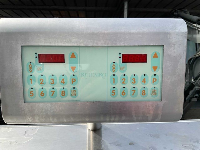 Kiremco bakwand 250 cm friteuse - afbeelding 4 van  6