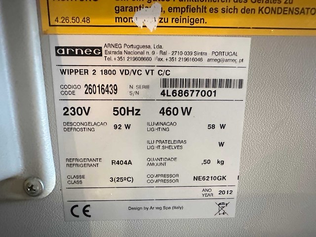 Kiremko - complete bakwand met koeltoonbank - afbeelding 33 van  33