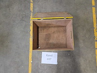 Kist hout geel - afbeelding 1 van  1