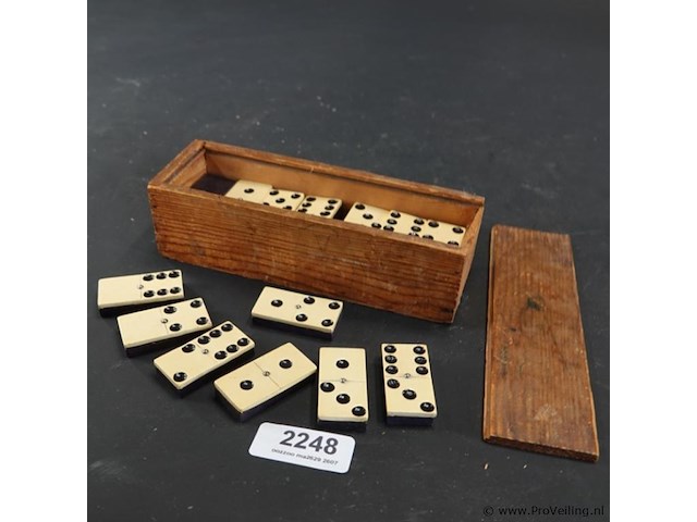 Kist me domino stenen - afbeelding 1 van  4