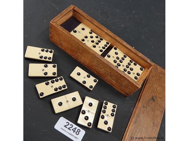 Kist me domino stenen - afbeelding 2 van  4