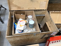Kist met diverse bouw- en bevestigingsmateriaal (4x) - afbeelding 4 van  8